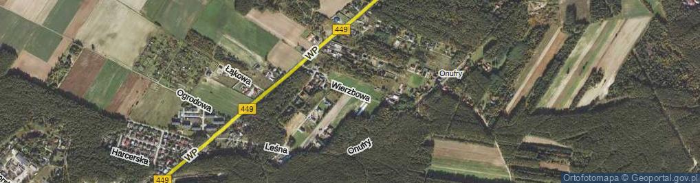 Zdjęcie satelitarne Wierzbowa ul.